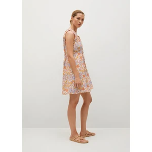 Uçuşan Baskılı Elbise