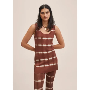 Tie-Dye Efektli Üst
