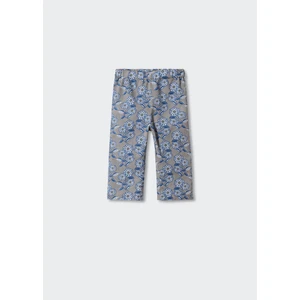 Mango Kids Çiçek Desenli Pantolon