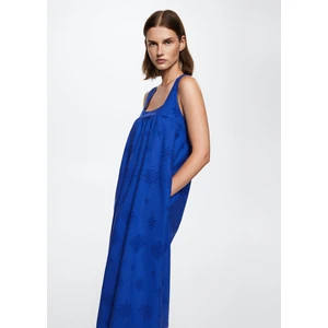 %100 Pamuklu Midi Elbise