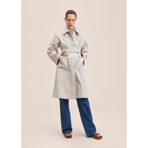 Oversize Pamuklu Trençkot