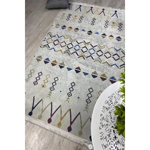 Modern Halı ve Yolluk Dokuma Taban Yıkanabilir Kaymaz Halı Ipeksi-06