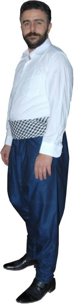 Aldatmaz Askeri Malzeme Adana Mavi Renk adana Şalvarı ve Puşi görsel 2