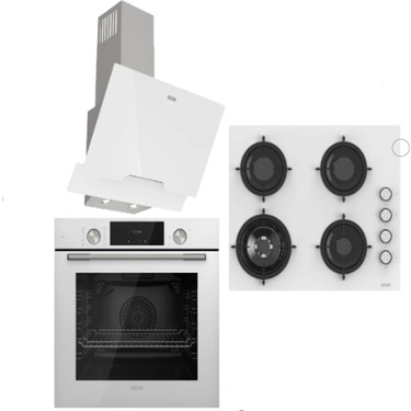 Uğur Fry Art Set Beyaz (Uaf 6011D Bcpet Fırın - Uao 6041W3 Fiyatı