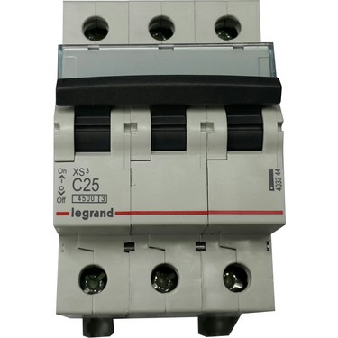 Legrand Xs3 3X63A 4,5ka C Tipi Otomatik Sigorta Fiyatı