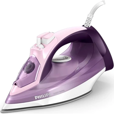 Philips Buharlı Ütü 2400 W Mor Renkli Steam Glide Tabanlı Kireç Önleme