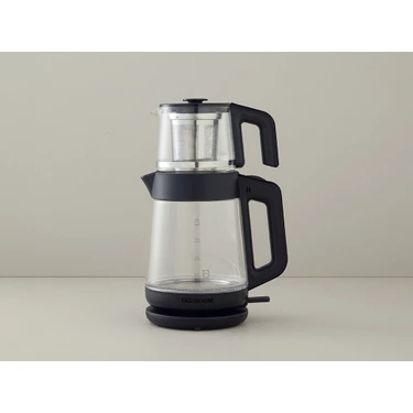 English Home CMK 6001 Cam Çay Makinesi ve Kettle