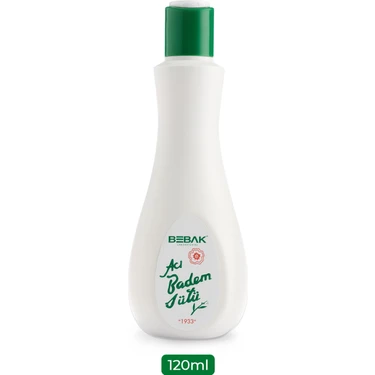Bebak Acı Badem Özlü Yüz Temizleme Sütü 120 ml Kombinasyon Ciltler İçin Makyaj ve Kir