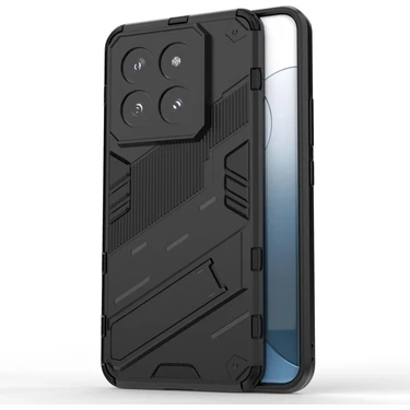 LR Joyful Xiaomi 14 Pro Shockproof Koruyucu Telefon Kapağı Kickstand ile (Yurt