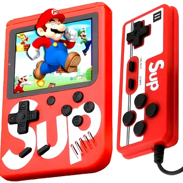 SUP Taşınabilir 400 Oyunlu Mini Atari Oyun