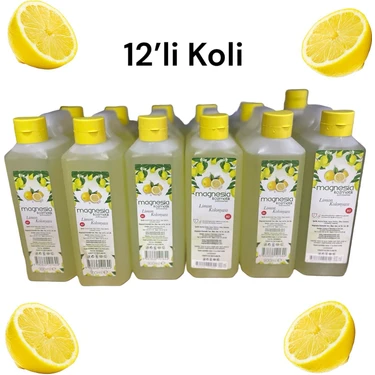 Magnesia Özel Seri 80 cc Limon Kolonyası 900 ml Çanta