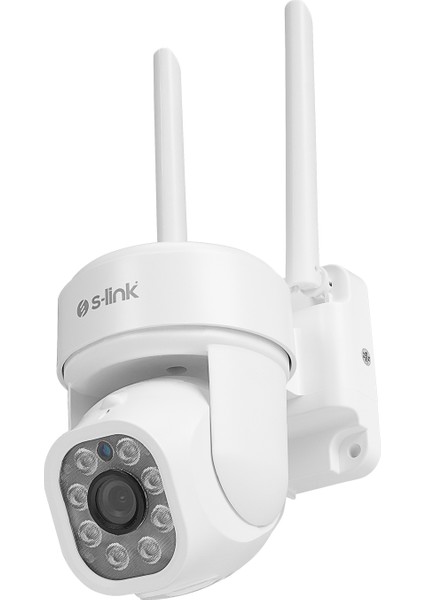 SL-PTZ03 3mp 2.8 mm Ip Bullet Kamera Hareket Algılamalı Smart Tf Kart Dual Band Wifi Tuya