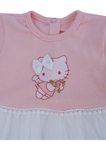 Kız Çocuk Bebek Raporlu Fiyonklu Hello Kitty Tüllü Elbise fiyatları