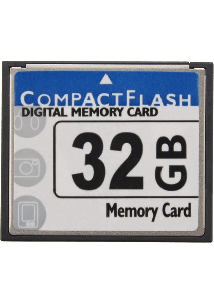Profesyonel 32GB Kompakt Flash Bellek Kartı(Beyaz&mavi) (Yurt Dışından)