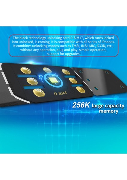 13PRO, 13, 13MINI, 12, 11, Xs Max, Xs, Xr, X, 8, 7 Için Kapasiteye Özel Kilit Açma Kartı Etiketi R-SIM17 (Yurt Dışından) fırsatları