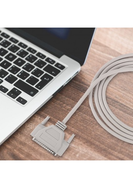 Metre 37 Pin Erkek - Dişi DB37 Uzatma Kablosu Gri Beyaz (Yurt Dışından) fırsatları