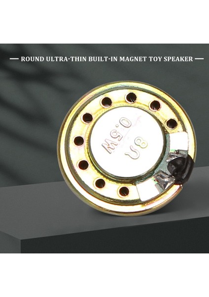 8 Ohm 0,5 W 20 mm Çap Oyuncaklar Için Yuvarlak Ince Dahili Mıknatıslı Hoparlör (Yurt Dışından) fiyatları