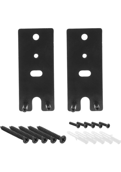 Omnijewel Lifestyle 650 ve Surround Hoparlörler 700 Için Çelik Siyah Duvara Montaj Braketlerinin Değiştirilmesi (Yurt Dışından)