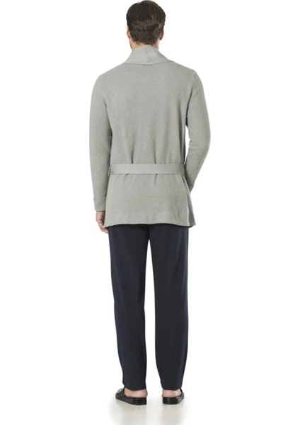 Çeyizlik Triko Ropdöşambr ve Pijama 5'li Takım 5595 - Gri fiyatları