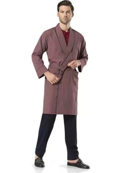 Penye Pijama ve Robdöşambr 5'li Çeyiz Seti 5560 - Bordo fiyatları