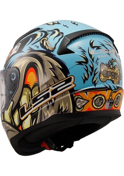 Rapıd 2 Neo Mavi-Mor Kask 3xl