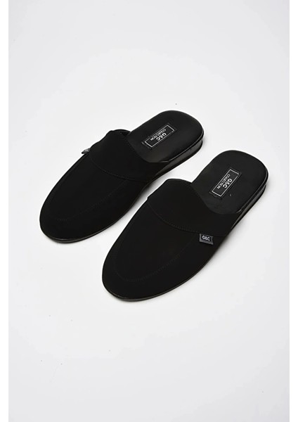 Poli Taban Nubuk Erkek Çeyiz Terliği-Ev Terliği 355