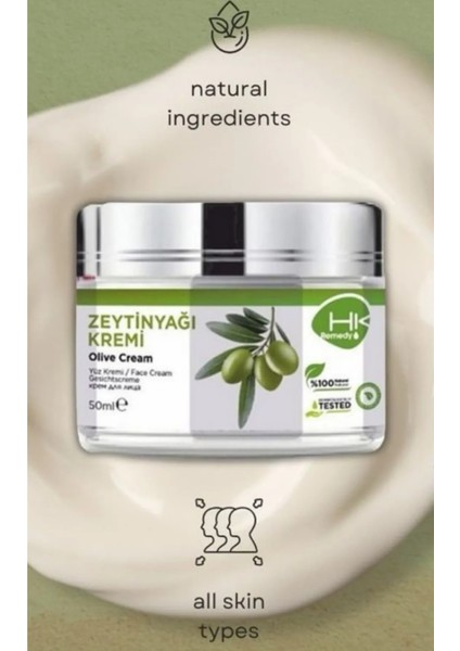 Zeytinyağlı Günlük Bakım Kremi 50 Ml modelleri