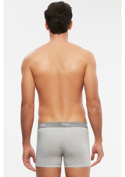 Tight Pamuklu 2'li Erkek Boxer - Gri fiyatları