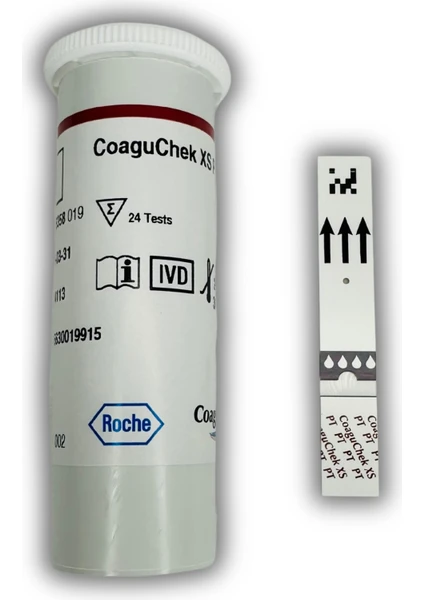 Coaguchek Xs 24'lü Inr Ölçüm Stribi (Çubuğu)