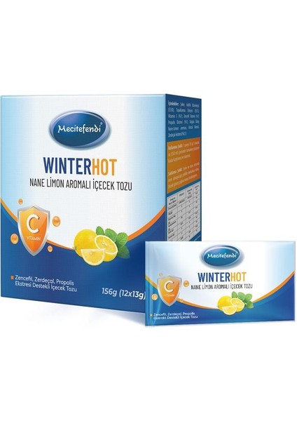 Winter Hot Nane Limon Aromalı İçecek