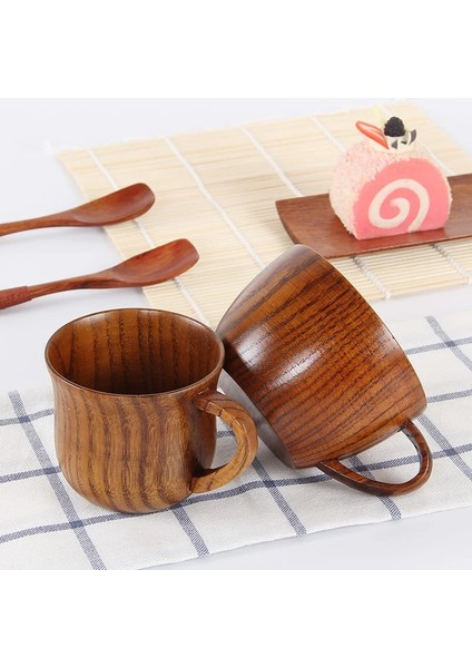 Bir Stil Japon Tarzı Ahşap Fincan Yaratıcı Hünnap Ahşap Yalıtım Çay Bardağı Ahşap Kahve Fincanı Içme Fincan Kahve Fincanı ve Tabak Takımları (Yurt Dışından) fırsatları