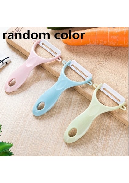 Rastgele Renk Stili Sebze Soyucu Lahana Rendeleri Mutfak Aletleri Salata Aletleri Patates Dilimleme Kesici Meyve Bıçağı Mutfak Aksesuarları Cozinha-S (Yurt Dışından)