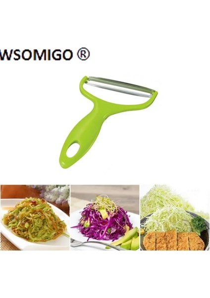 Rastgele Renk Stili Sebze Soyucu Lahana Rendeleri Mutfak Aletleri Salata Aletleri Patates Dilimleme Kesici Meyve Bıçağı Mutfak Aksesuarları Cozinha-S (Yurt Dışından) fırsatları