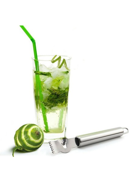 Paslanmaz Çelik Limon Kireç Portakal Soyucu Meyve Sebze Soyucu Sapları Kireç Rendesi Soyma Bıçağı Zester Rende Mutfak Aletleri (Yurt Dışından) fırsatları