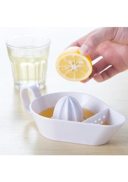 1 Adet Plastik Mutfak Meyve Aracı Manuel Sıkacağı Limon Sıkacağı Kireç Narenciye Sıkacağı Suyu Manuel Pres Bar (Yurt Dışından)