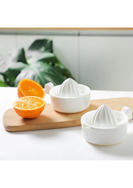 Plastik Portakal Limon Meyve Manuel Sıkacağı Sıkacağı Ev Taşınabilir Meyve Sıkacağı Çift Katmanlı Ayırma Mutfak Aletleri (Yurt Dışından) fırsatları