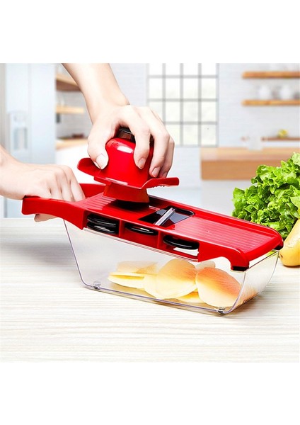 Model 2 Tarzı Sebze Kesici ile Çok Fonksiyonlu Sebze Dilimleyici Manuel Mutfak Aksesuarları Aracı Patates Soyucu Havuç Değirmeni Peynir Rendesi (Yurt Dışından) fırsatları