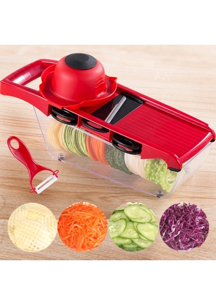 Model 2 Tarzı Sebze Kesici ile Çok Fonksiyonlu Sebze Dilimleyici Manuel Mutfak Aksesuarları Aracı Patates Soyucu Havuç Değirmeni Peynir Rendesi (Yurt Dışından) indirimleri