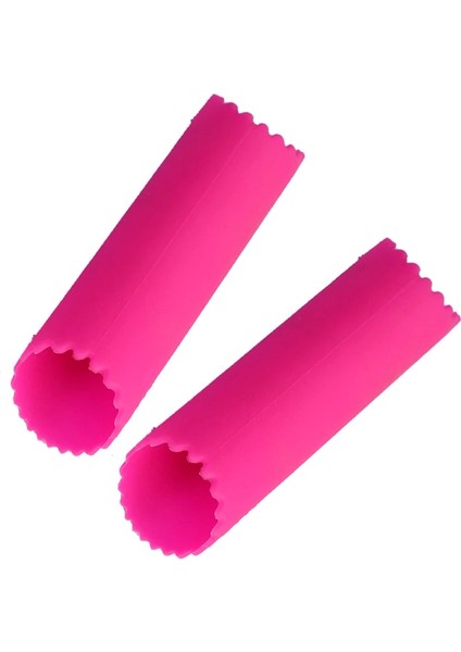 Pembe 2 Adet Tarzı Pcs Yumuşak Güvenli Silikon Sarımsak Kabuğu Mutfak Aleti Için Uygun Sarımsak Soyma Araçları Kolay Temizleme Soyulmuş Silikon Tüp (Yurt Dışından)