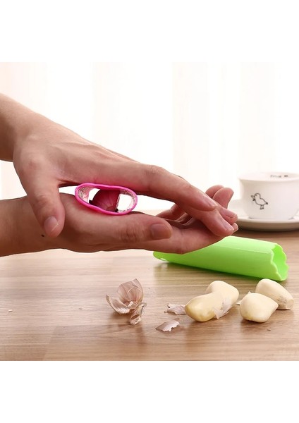 Pembe 2 Adet Tarzı Pcs Yumuşak Güvenli Silikon Sarımsak Kabuğu Mutfak Aleti Için Uygun Sarımsak Soyma Araçları Kolay Temizleme Soyulmuş Silikon Tüp (Yurt Dışından) modelleri