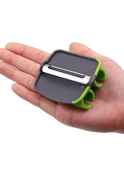 Turuncu Tarzı Palmiye Meyve Soyucu Parmak Patates Soyucu Mutfak Sebze Soyucu Rahat Kauçuk Parmak Kavrama Kabak Havuç Salatalık Soyma (Yurt Dışından) fiyatları