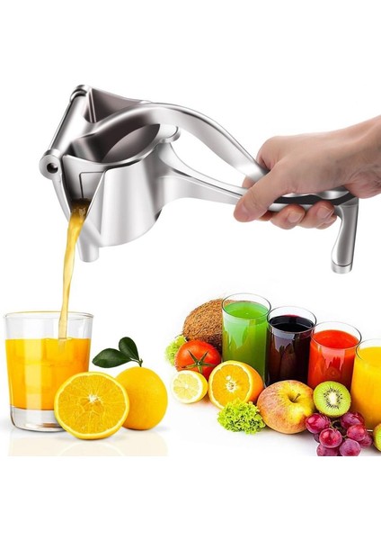 B Tarzı Manuel Suyu Sıkacağı Alüminyum Alaşımlı El Basınçlı Sıkacağı Nar Portakal Limon Şeker Kamışı Suyu Mutfak Aksesuarları Aracı (Yurt Dışından) fiyatları