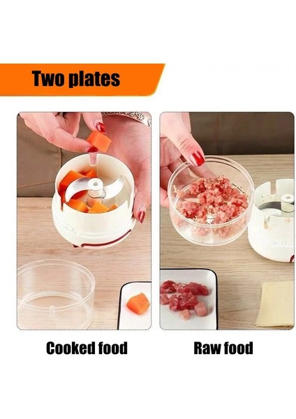 Yedek Bıçak Stili Çekme Sarımsaksoğan Doğrayıcı Kırıcı Basın Manuel Gıda Kesici Meyve Sebze Için Işlemci Et Mutfak Aracı Mini Gıda Doğrayıcı (Yurt Dışından) indirimleri