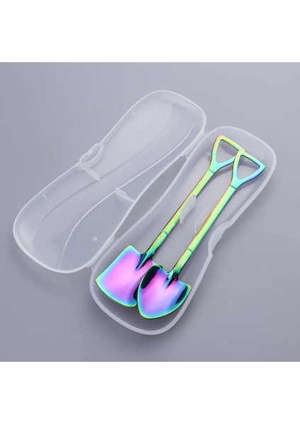 KFS002L2PCSLH Stili 2020 Moda Kahve Kaşığı Dondurma Tatlı Kaşığı Retro Sevimli Yuvarlak Kafa Kaşık Mutfak Gadget Dekorasyon Mutfak Bar Eşyaları (Yurt Dışından)