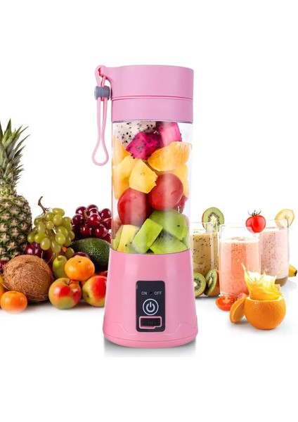 Turuncu Mannual Tipi Stili 800ML Taşınabilir Mikser USB Blender El Sıkacağı Makinesi Smoothie Mini Mutfak Robotu Blender Meyve Sıkacağı Fincan Ev Için (Yurt Dışından)