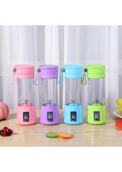 Turuncu Mannual Tipi Stili 800ML Taşınabilir Mikser USB Blender El Sıkacağı Makinesi Smoothie Mini Mutfak Robotu Blender Meyve Sıkacağı Fincan Ev Için (Yurt Dışından)