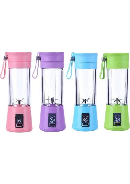Turuncu Mannual Tipi Stili 800ML Taşınabilir Mikser USB Blender El Sıkacağı Makinesi Smoothie Mini Mutfak Robotu Blender Meyve Sıkacağı Fincan Ev Için (Yurt Dışından)