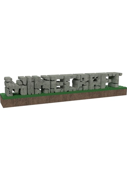 minecraft logo Parçalı Setler ve figür Sadece Devotech Mağazasında satılmaktadır