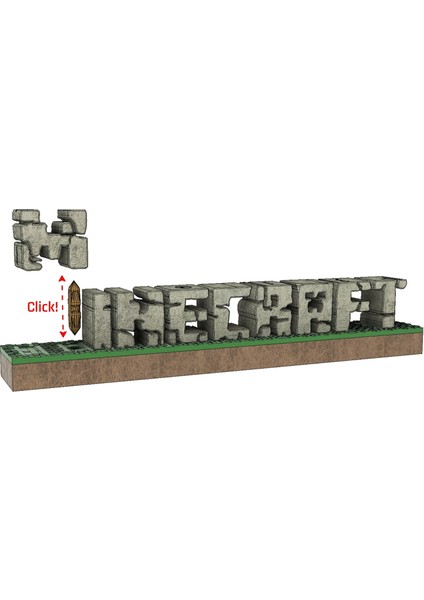minecraft logo Parçalı Setler ve figür Sadece Devotech Mağazasında satılmaktadır