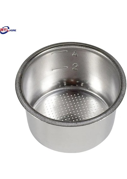 4 Bardak Tarzı Kahve Dipsiz Portafilter Delonghi Dedica Espresso Makinesi Parçaları Için Bardak Filtre Değiştirme Filtre Sepeti (Yurt Dışından)